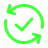 Icono de sincronización de datos